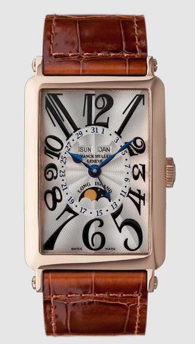 Buy Franck Muller LONG ISLAND MASTER CALENDAR MOON PHASE Replica Watch for sale Cheap Price 1200MCL 5N